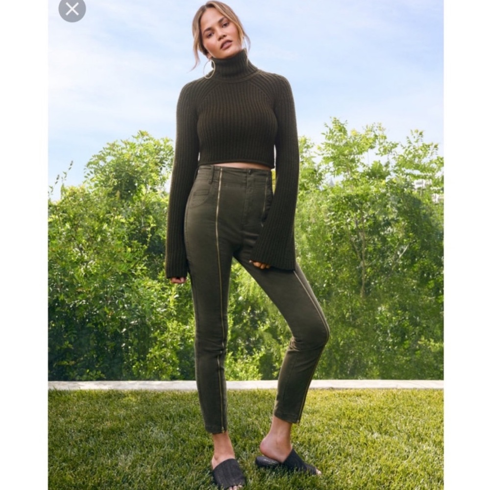 A.C.L Zander zippier Black Intermix Pants Sz 6 NWT - Picture 5 of 8